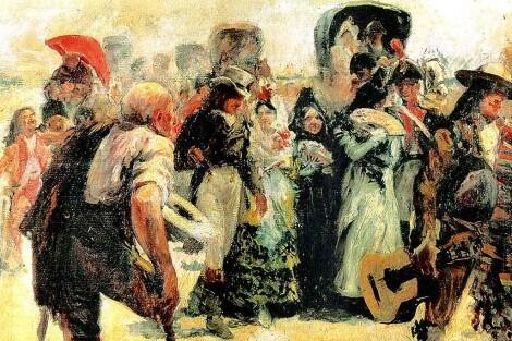 ¡A las Cortes, a las Cortes! de Francisco Godoy Castro (1869-1939).